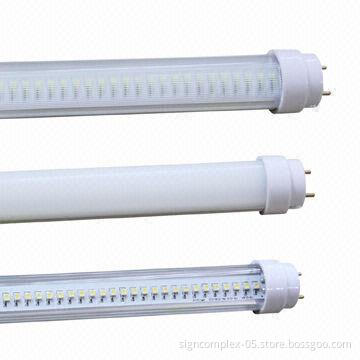 T8 LED Tubes with Epistar + intimate LED packing solution, non patent-infringing and 12/24V DC